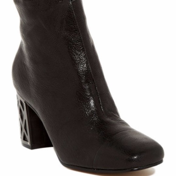 Nina Originals Vignette Black Glazed Boot 9m - Picture 1 of 6